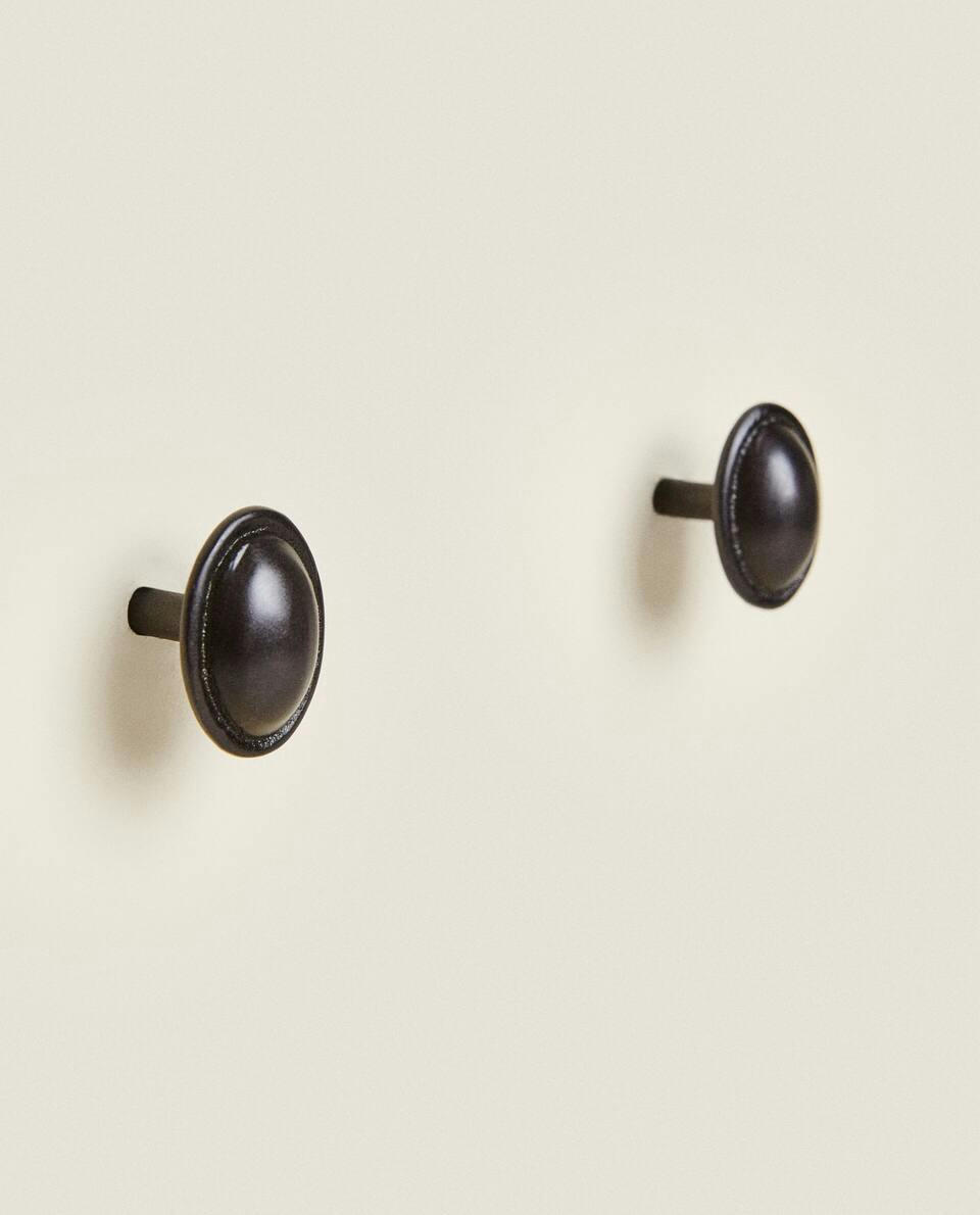 BRASS DOOR KNOB (PACK OF 2)