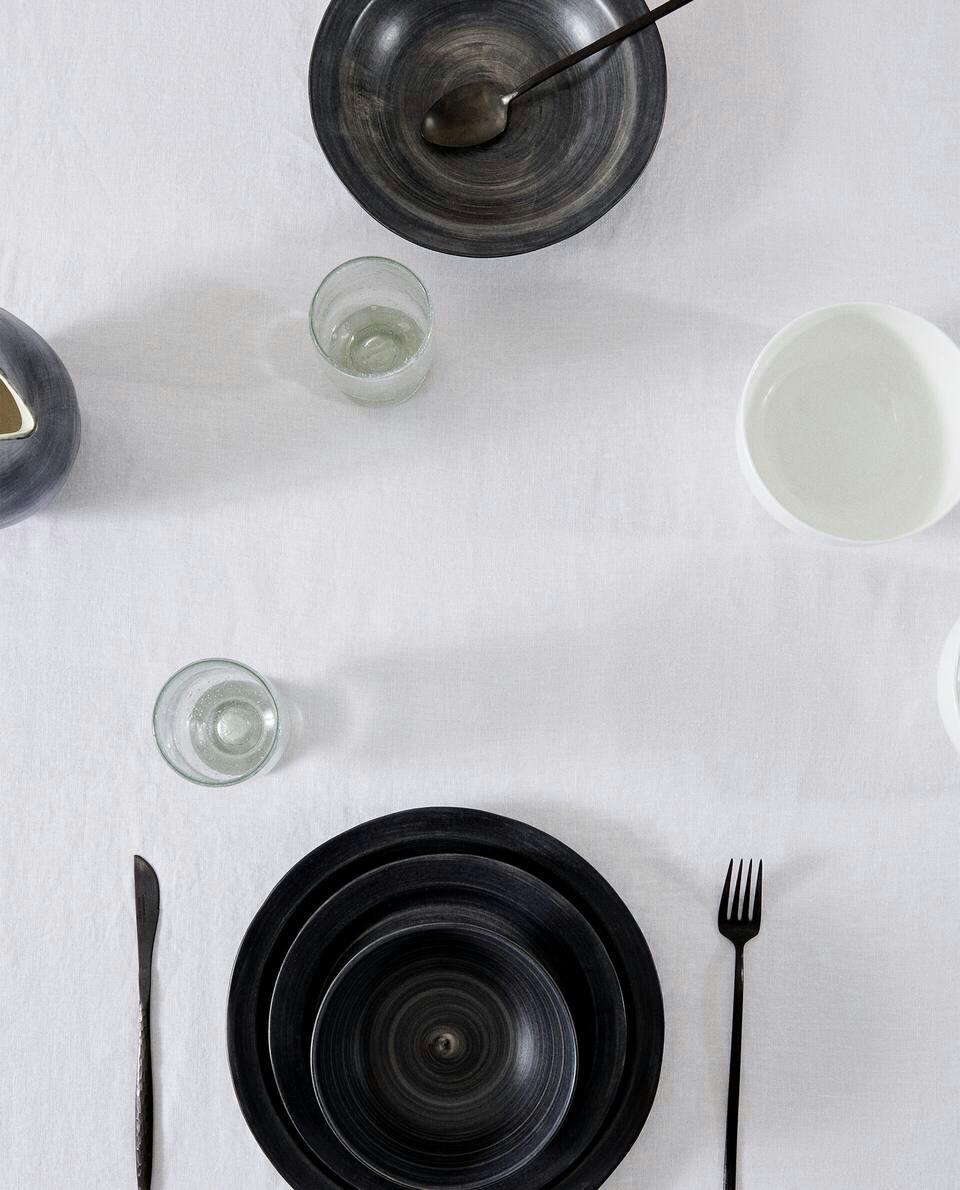 WASHED LINEN TABLECLOTH