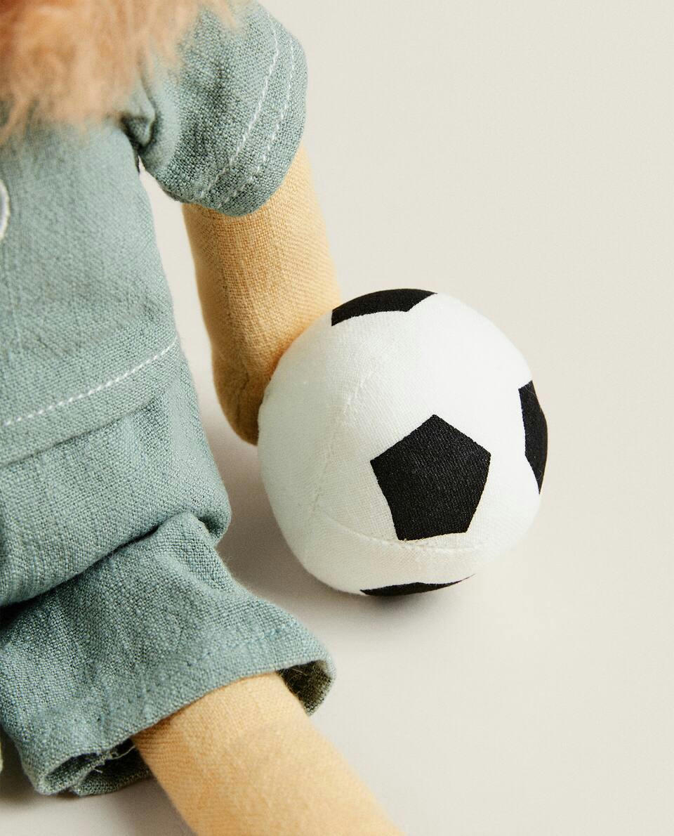 LION FOOTBALL SOFT TOY
