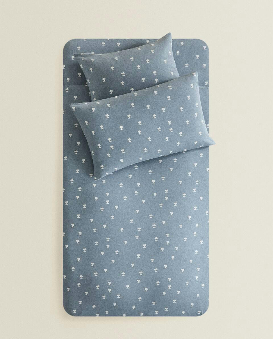 PEANUTS? COTTON JERSEY DUVET COVER