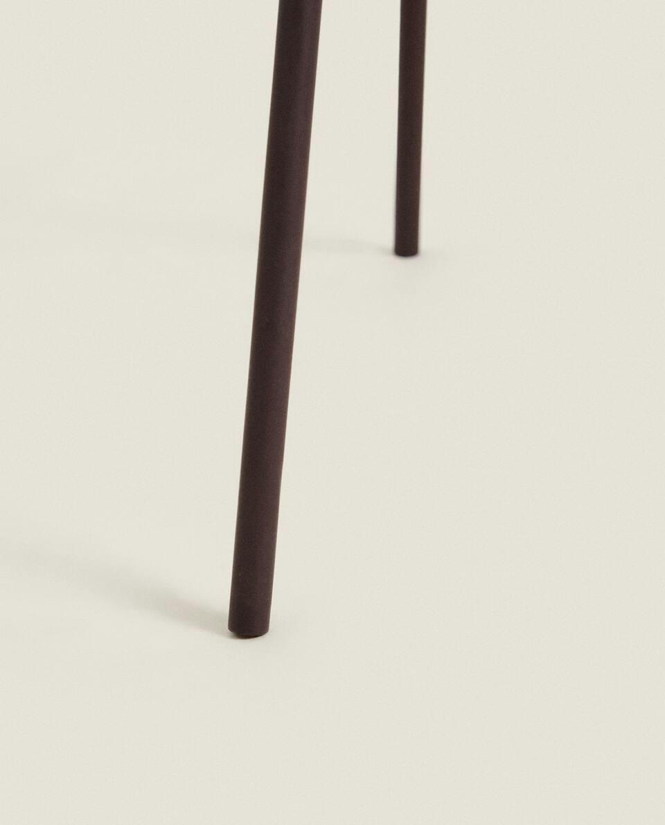 WOVEN WOOL FLOOR LAMP