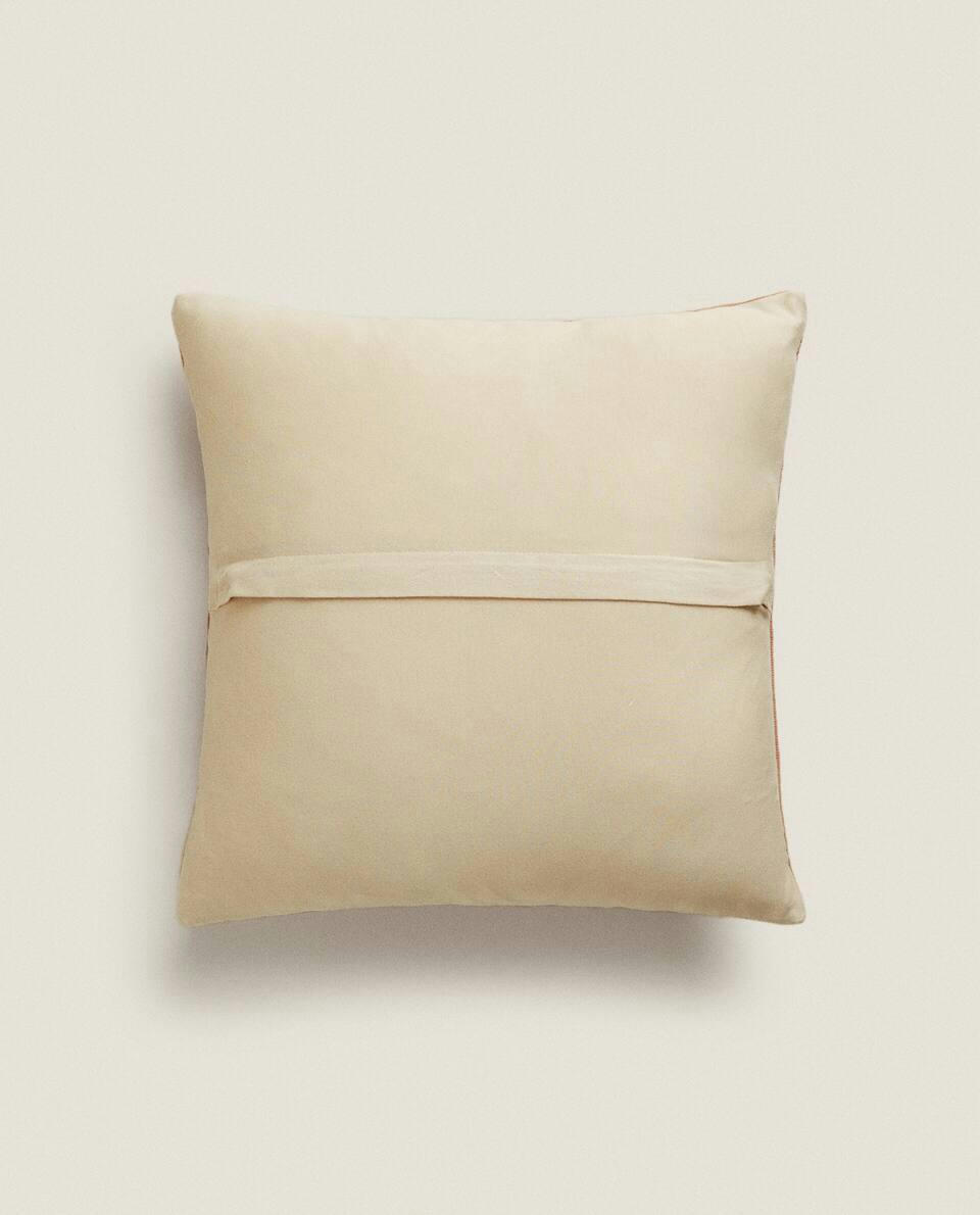 WAFFLE-KNIT CUSHION COVER