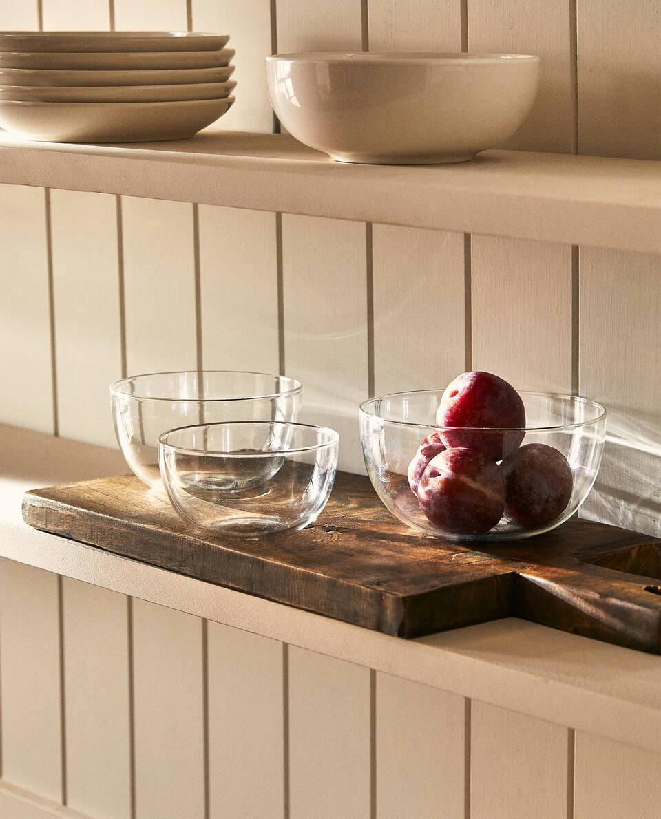 ROUND BOROSILICATE GLASS BOWL