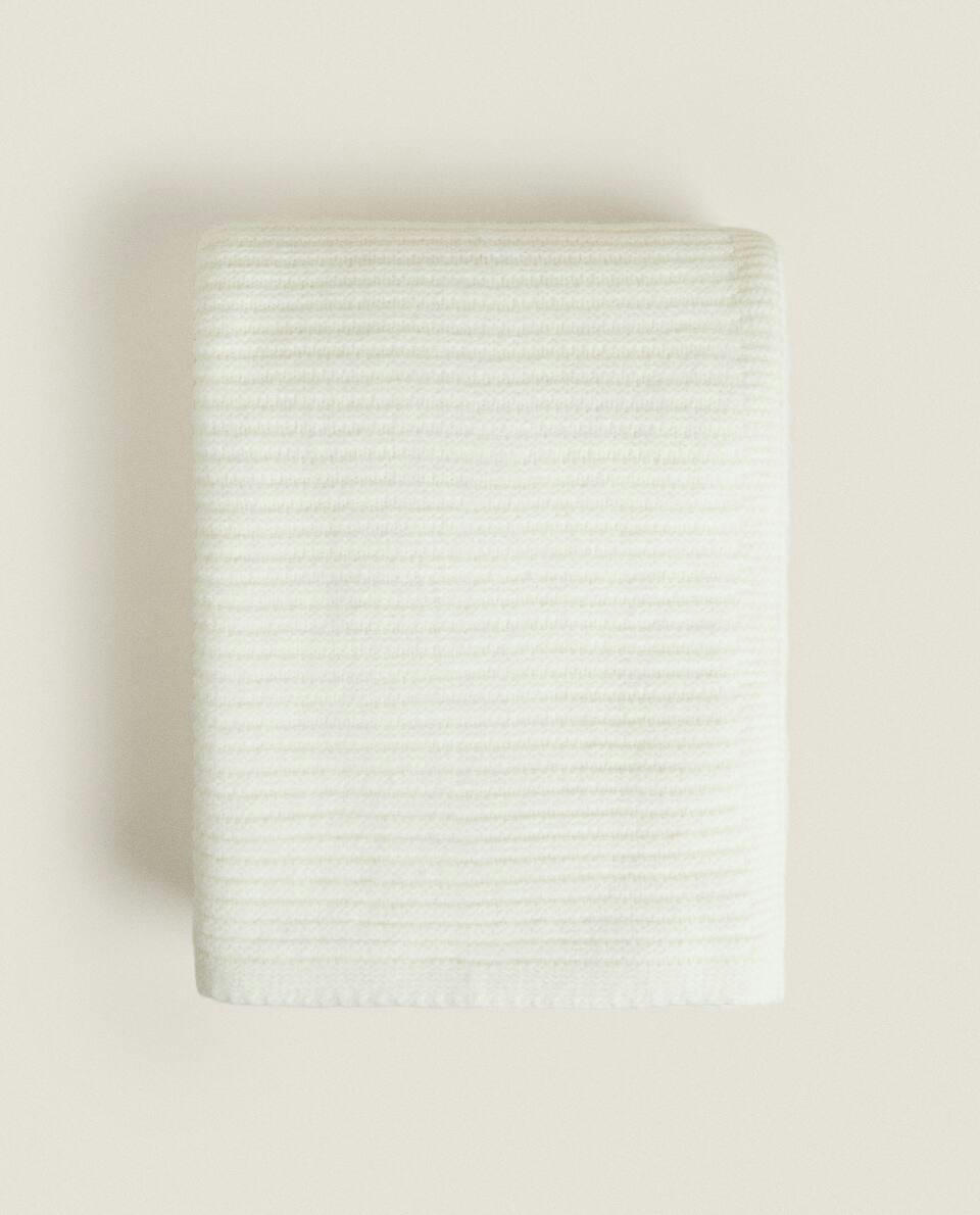 PATCHWORK KNIT BLANKET