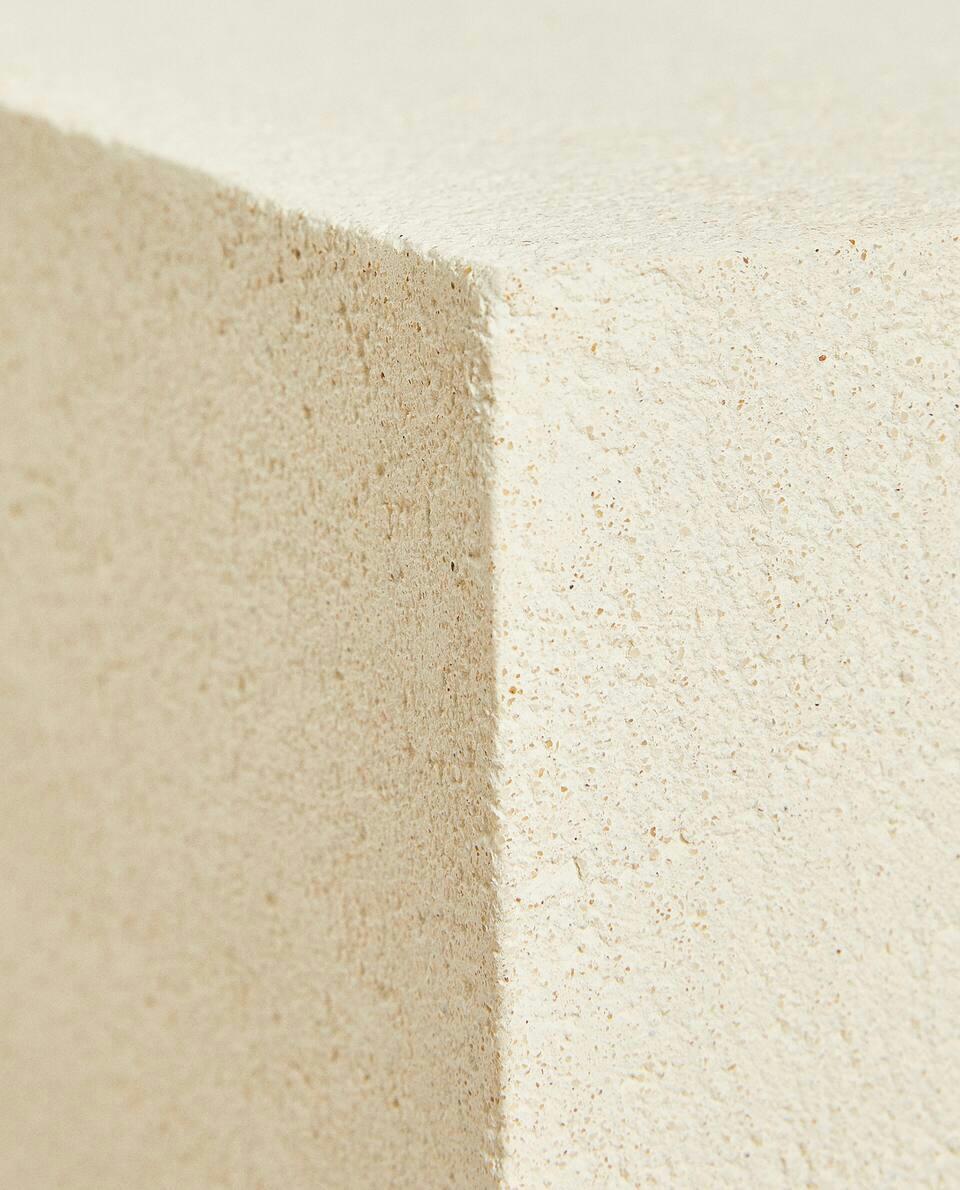 TABLE WITH CEMENT FINISH