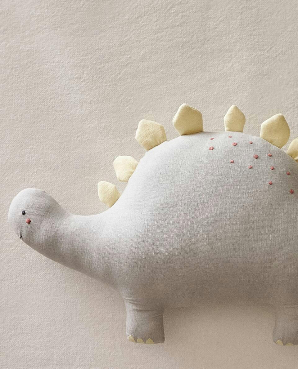 DINO-SHAPED CUSHION