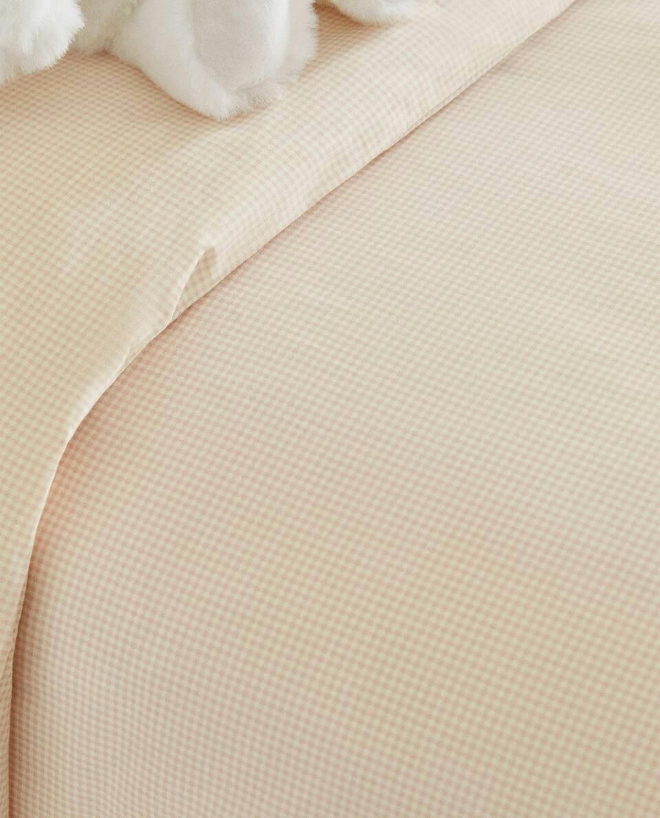 GINGHAM FLAT SHEET
