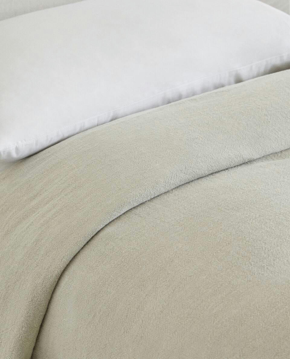 WASHED LINEN BEDSPREAD (400 GxM2)