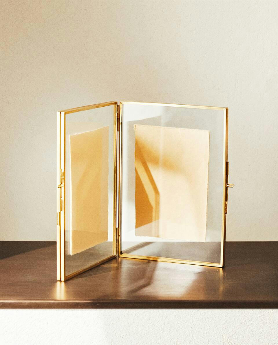 DOUBLE GOLD FRAME