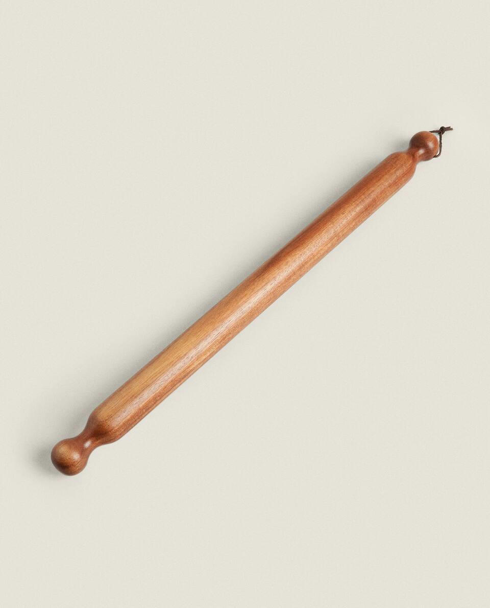LARGE WOODEN ROLLING PIN