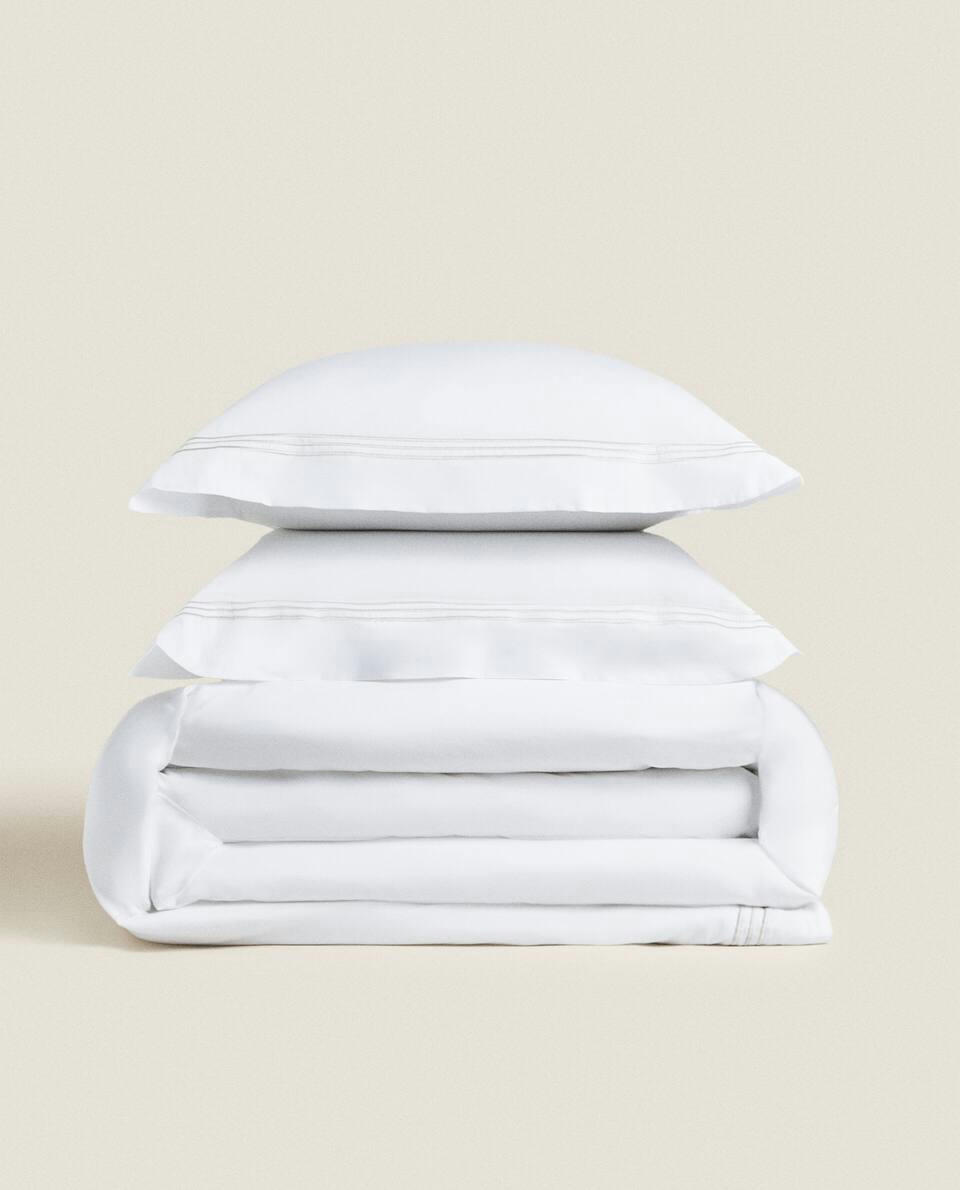 TRIPLE TRIM DUVET COVER