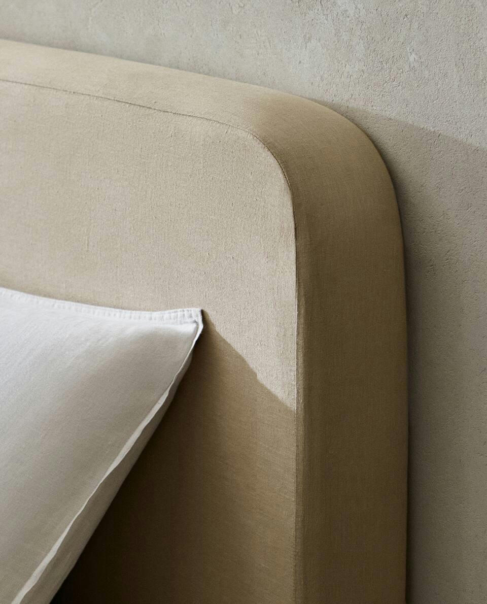LINEN HEADBOARD COVER