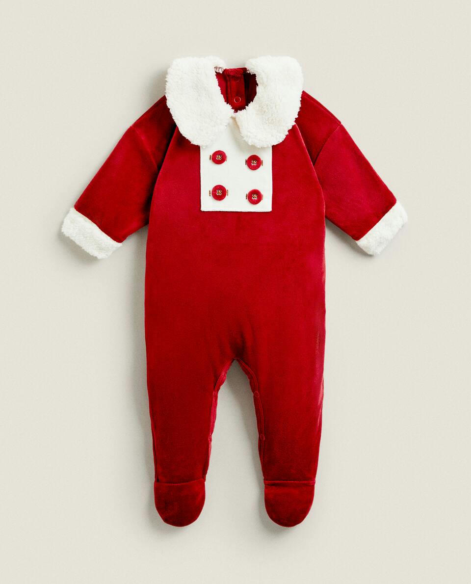 CHILDREN’S FATHER CHRISTMAS ROMPER