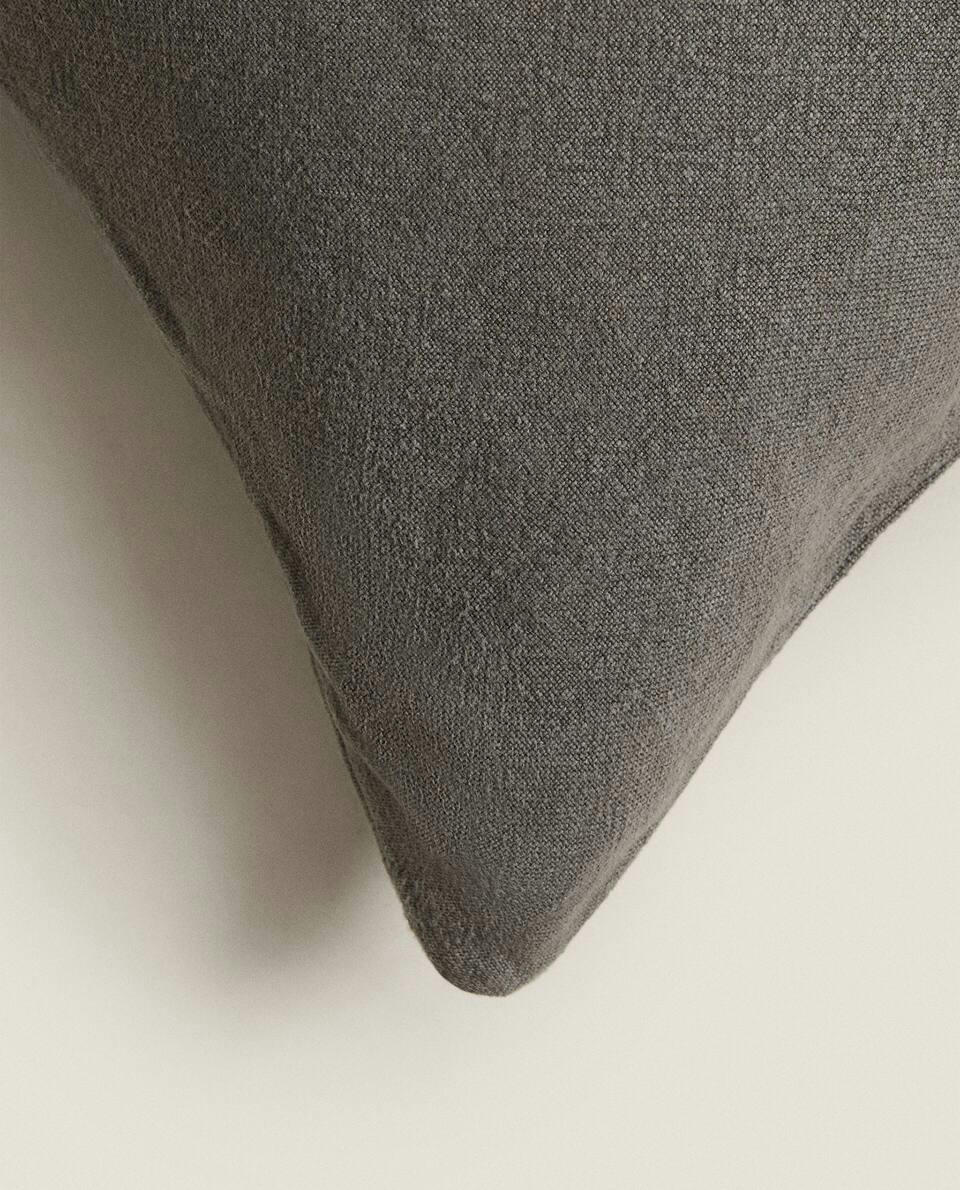 WASHED LINEN CUSHION COVER