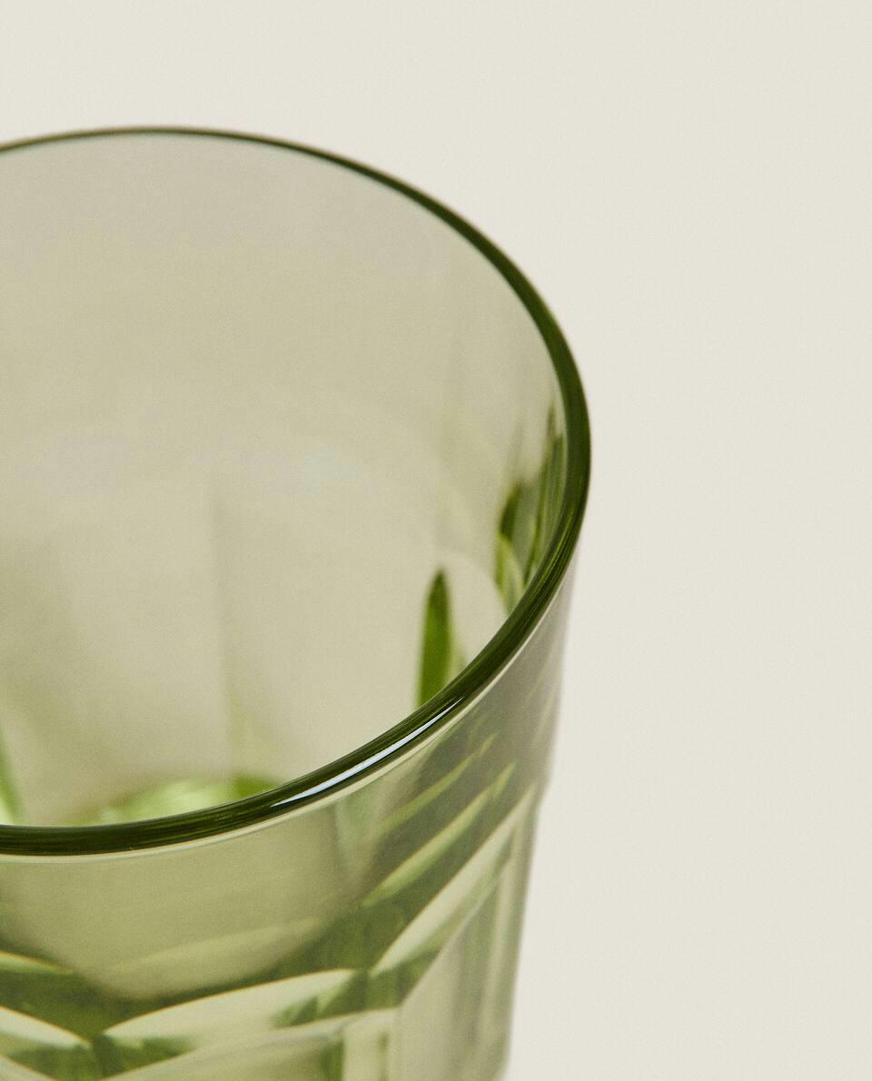 TRANSPARENT WATER GLASS