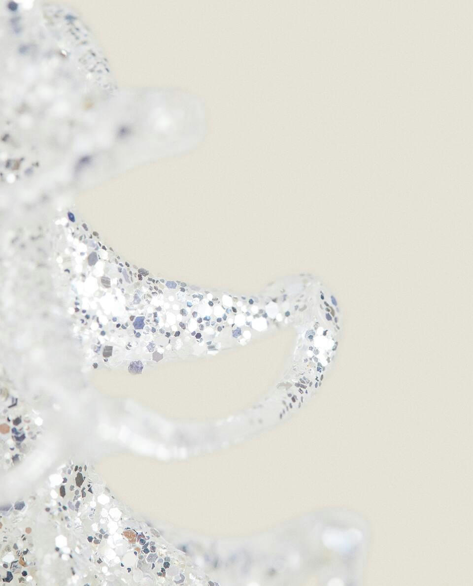 GLASS CHRISTMAS TREE DECORATION