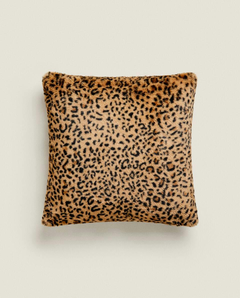 LEOPARD CUSHION COVER