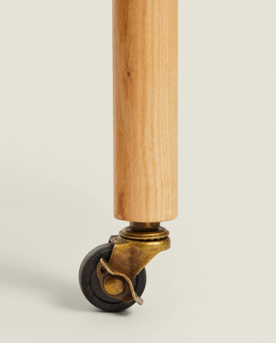 CHILDREN’S ASH WOOD MINI COT