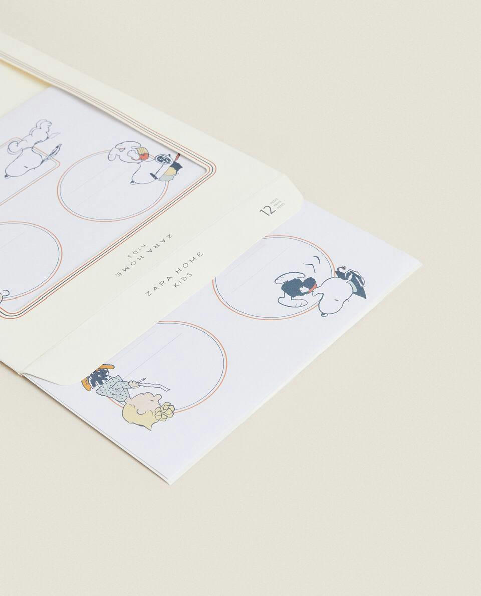 SET OF PEANUTS? IDENTIFYING STICKERS