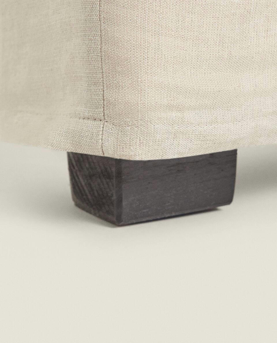 LINEN HEADBOARD (BED 90 CM)