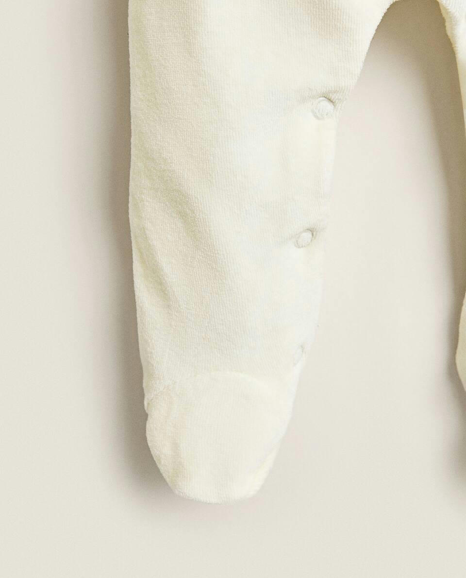 VELOUR PEANUTS? ROMPER