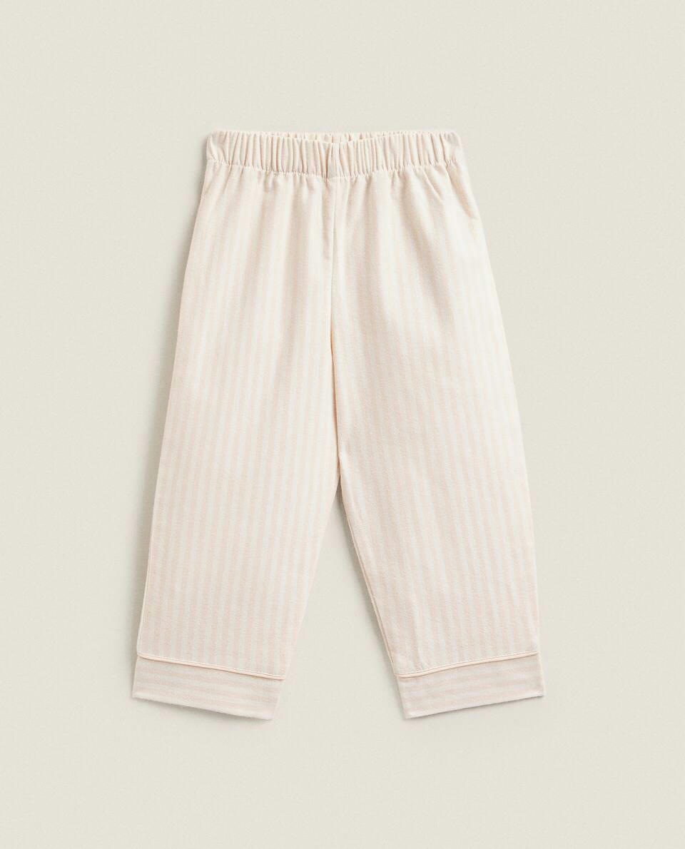 KID’S STRIPED FLANNEL SET OF PYJAMAS