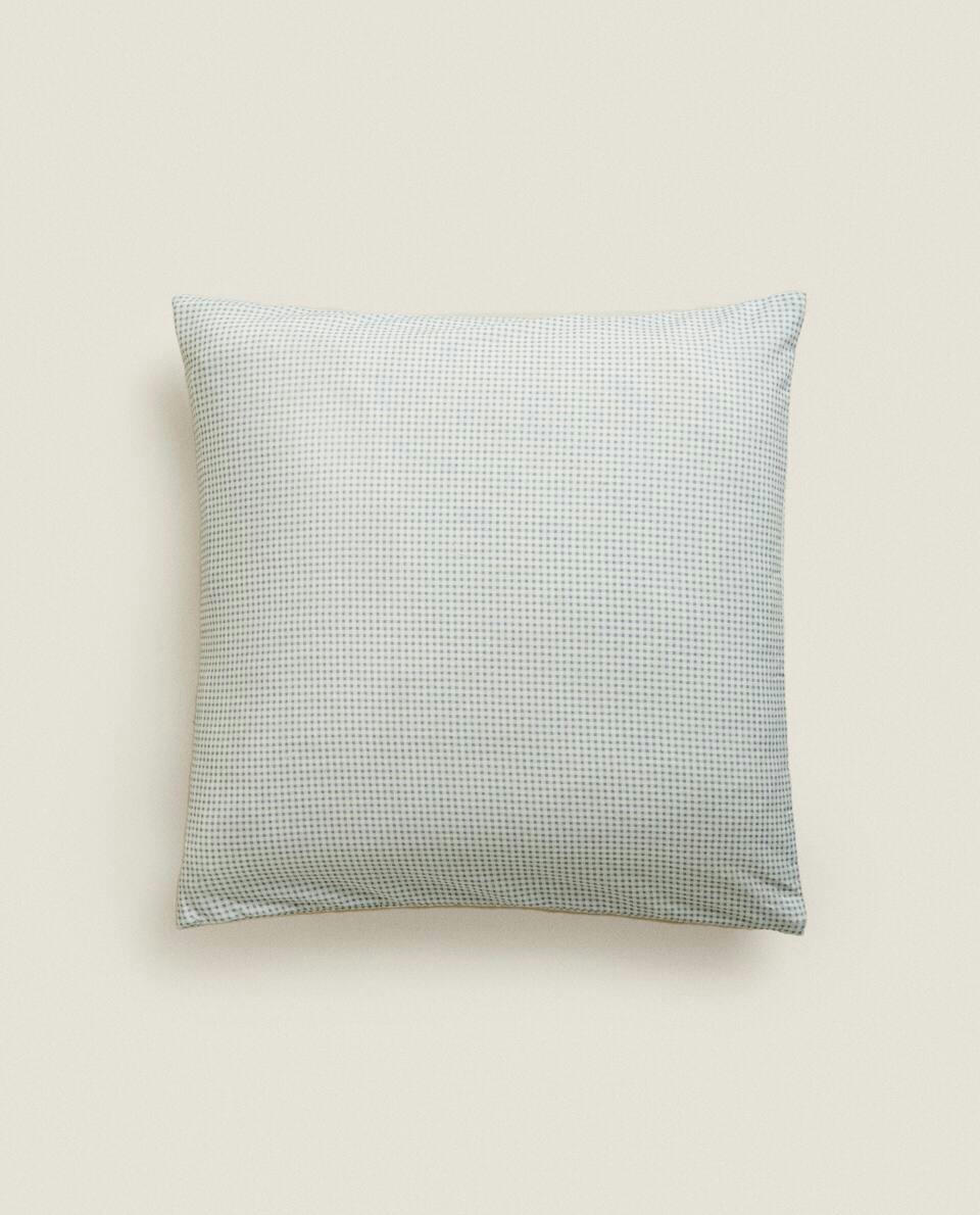 FLORAL PATCHWORK CUSHION COVER