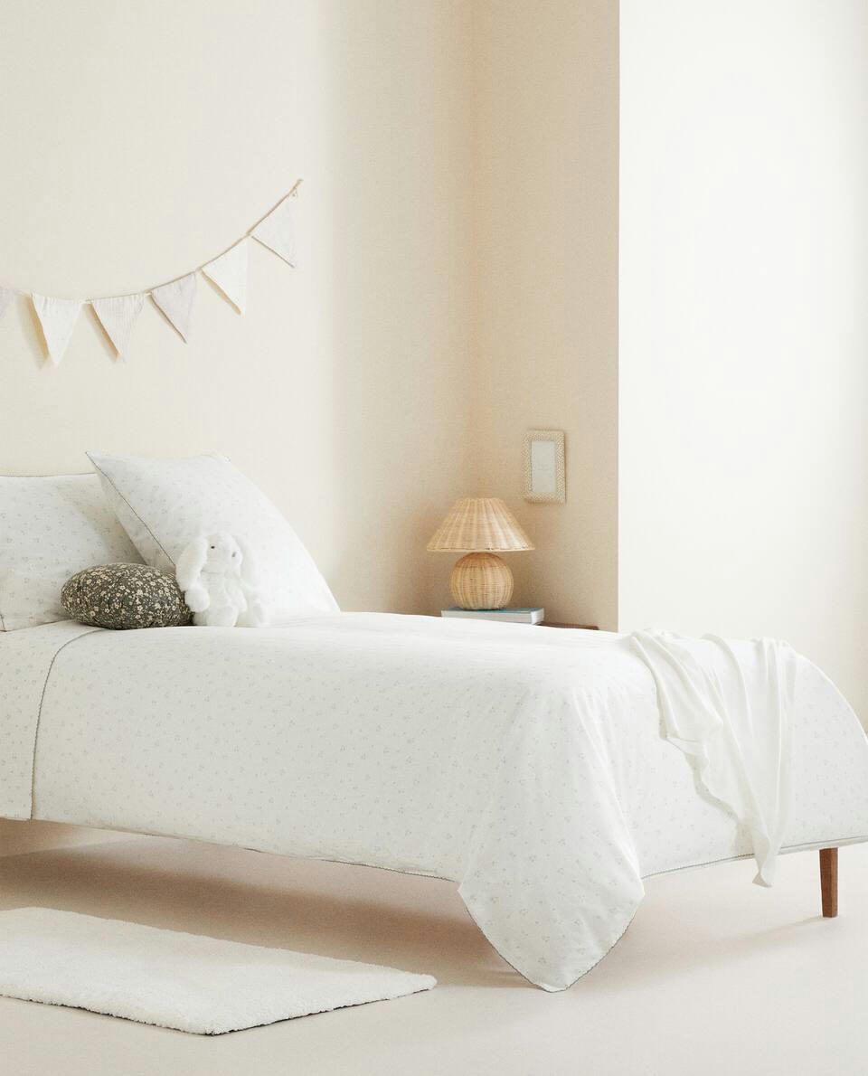 CLOVER COTTON FITTED SHEET