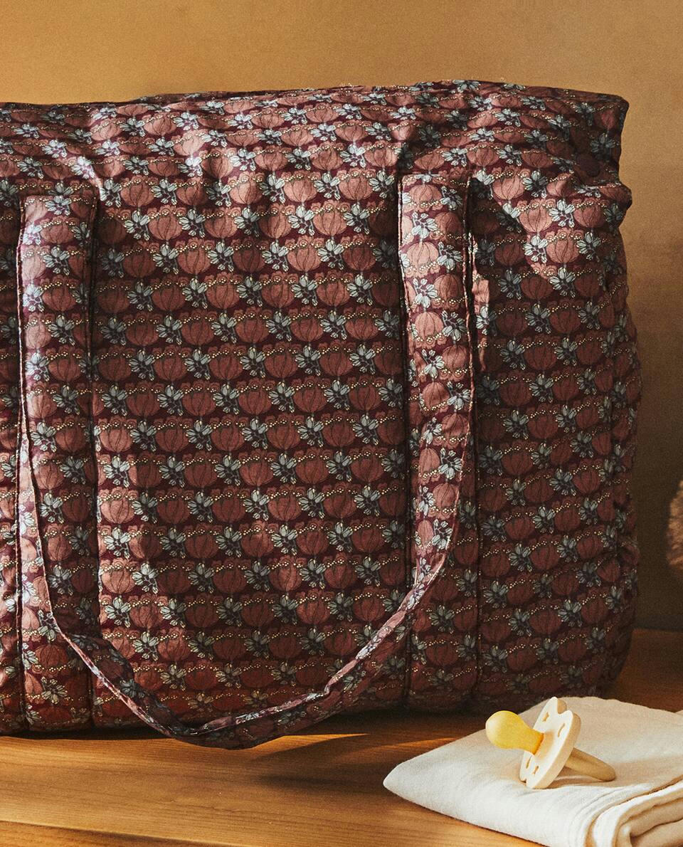 MADE WITH LIBERTY FABRIC CHILDREN’S MATERNITY BAG