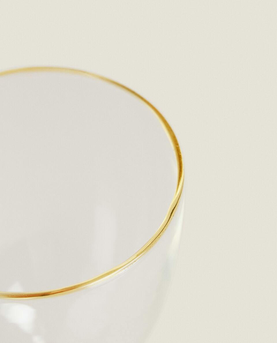 BOROSILICATE GLASS WITH COLOURED STEM