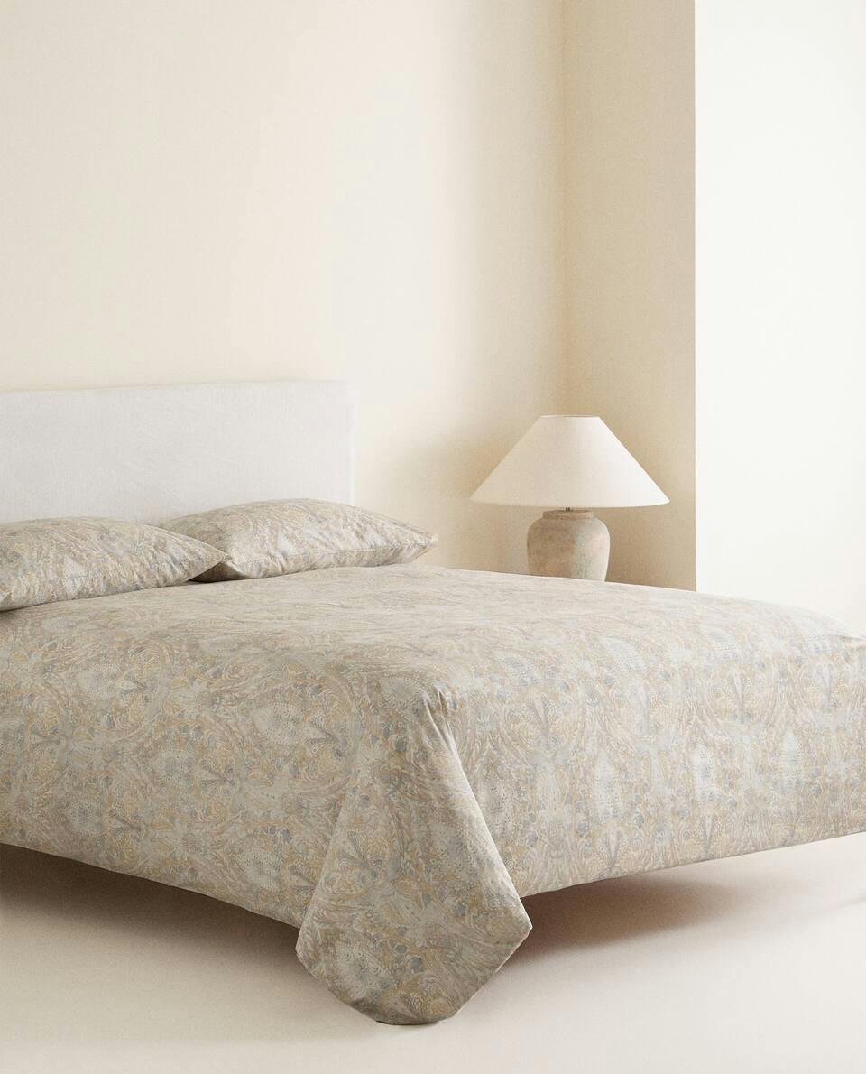 PAISLEY PRINT DUVET COVER