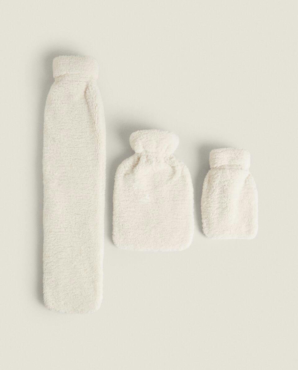 FAUX SHEARLING HOT WATER BOTTLE