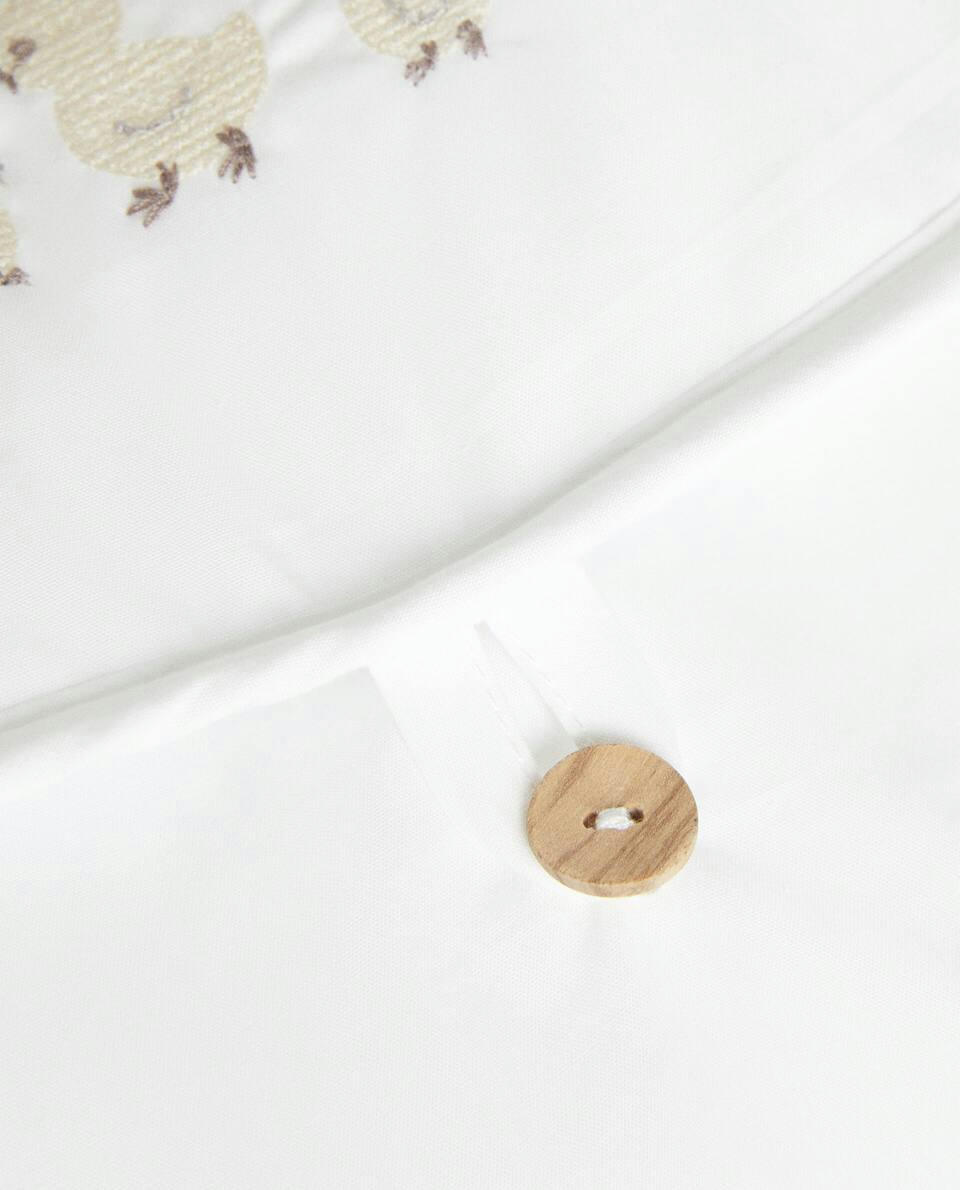 EMBROIDERED DUCK CHANGING MAT