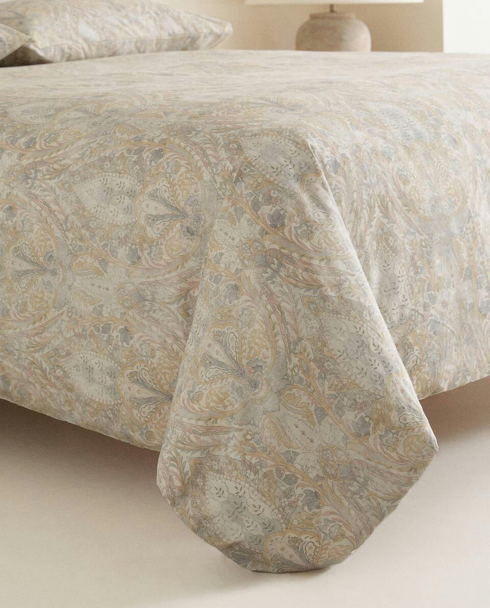 PAISLEY PRINT DUVET COVER