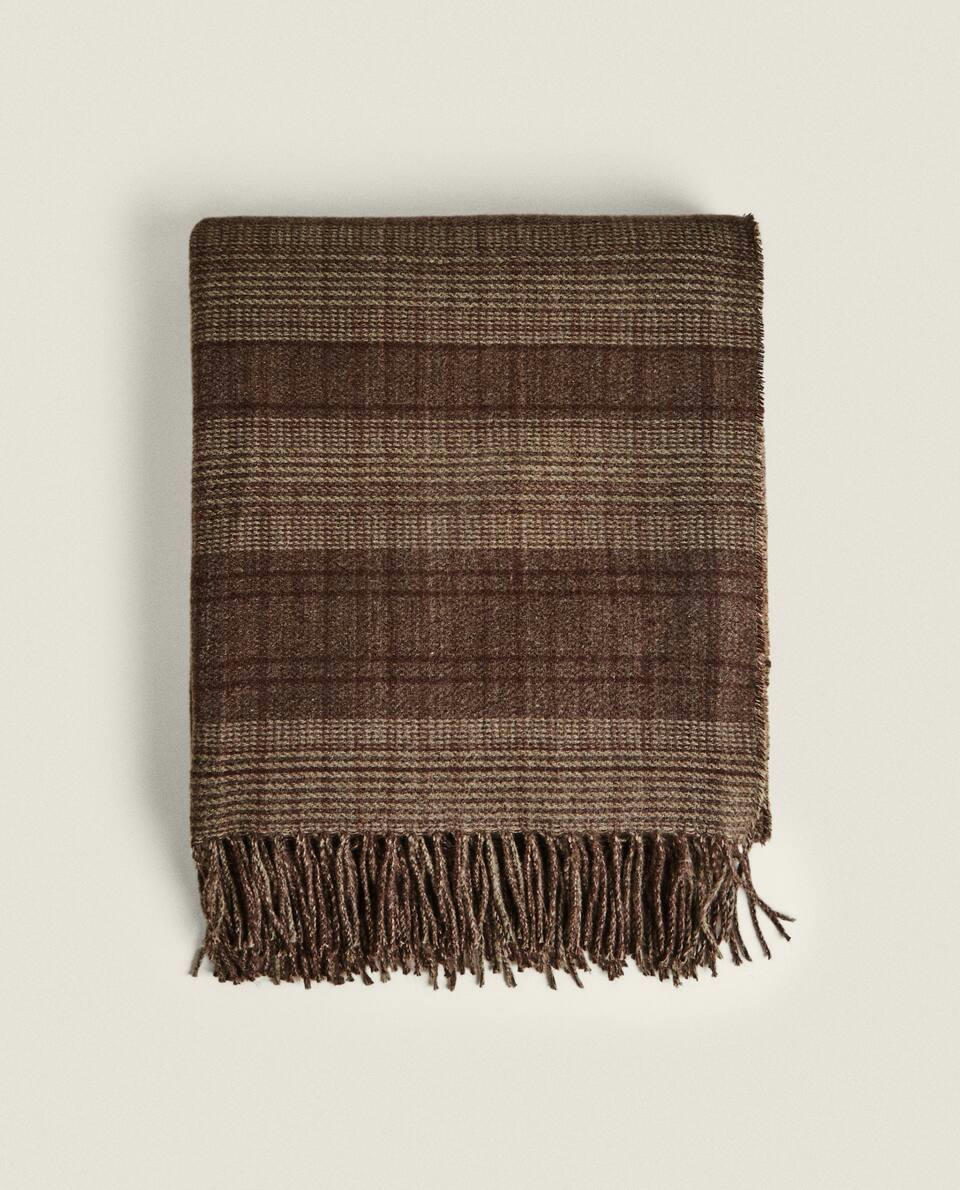 CHECK SOFT-TOUCH BLANKET