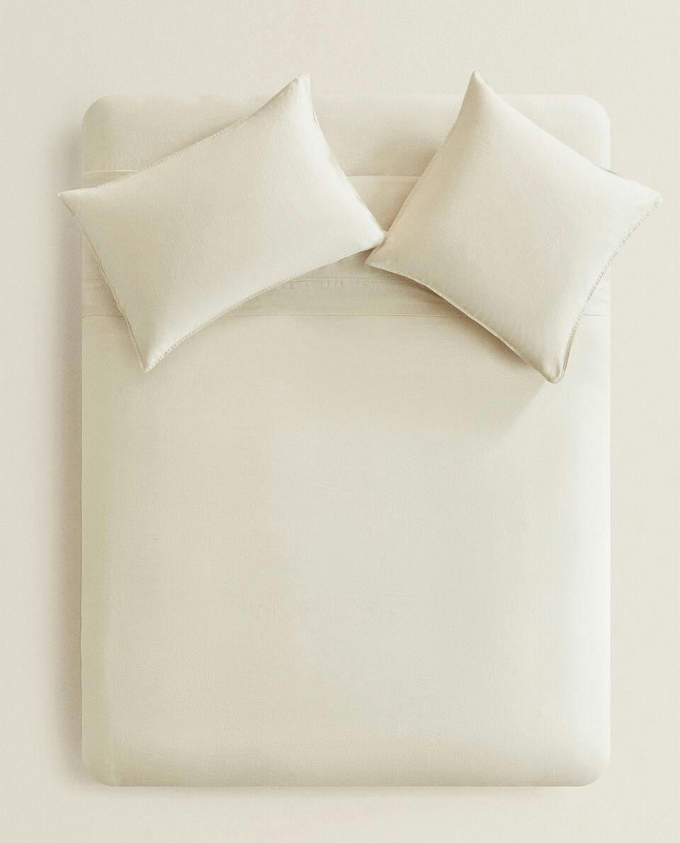 (140 GxM2) WASHED LINEN DUVET COVER