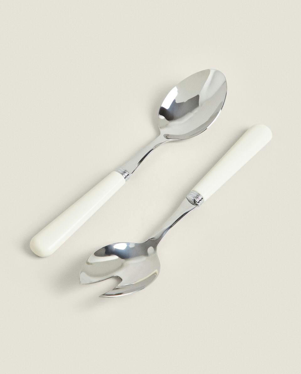 PACK OF STAINLESS STEEL SERVERS (PACK OF 2)