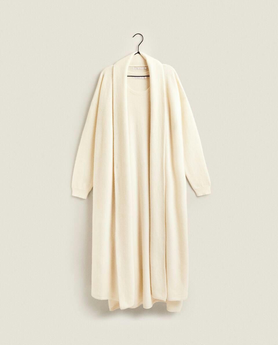 SLEEVELESS CASHMERE DRESS