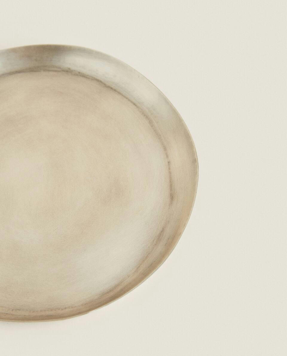 DECORATIVE IRREGULAR METAL TRAY