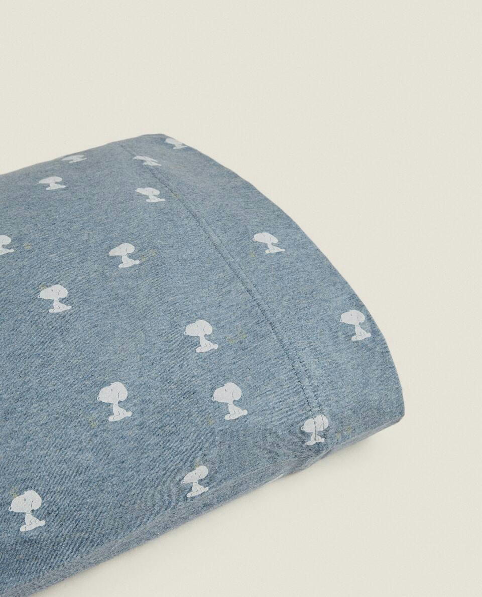 PEANUTS? COTTON JERSEY PILLOWCASE