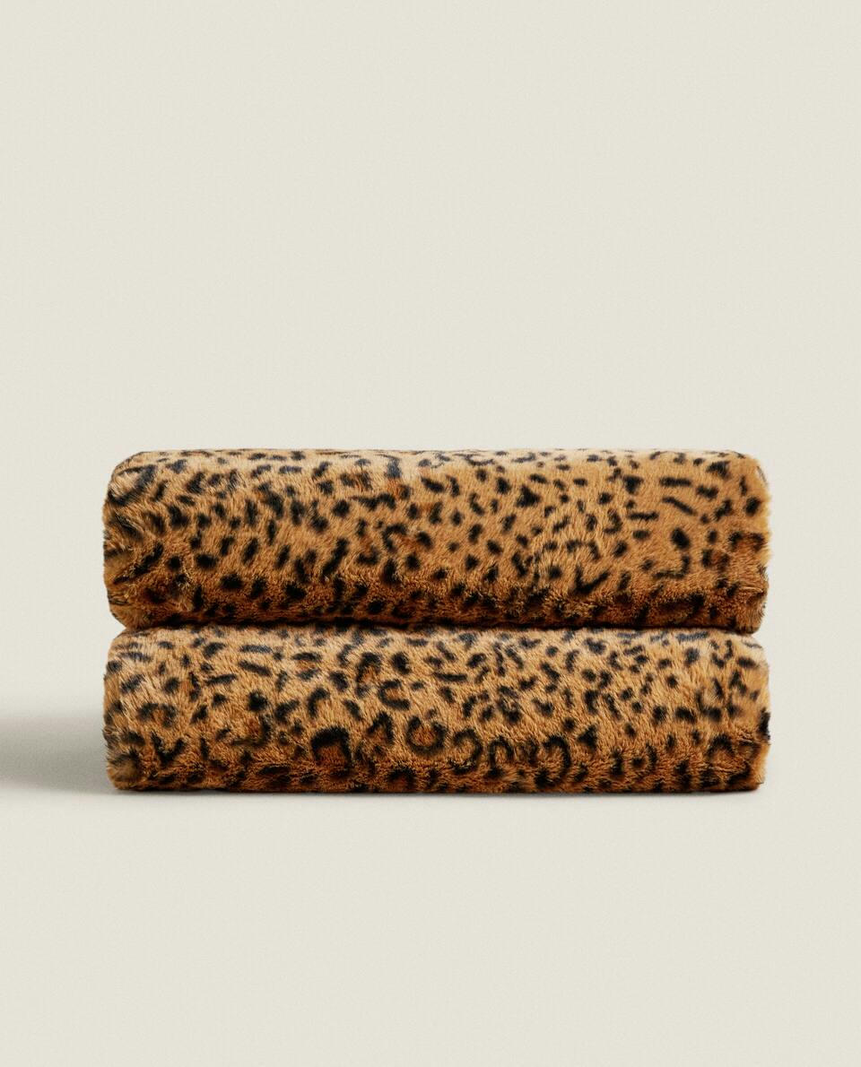 LEOPARD PRINT BLANKET