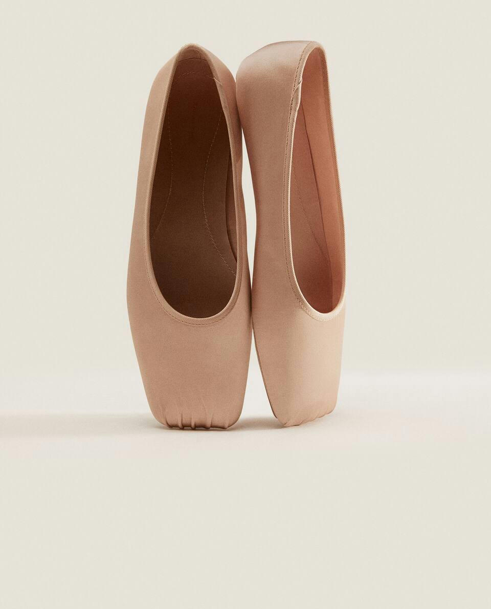 SATEEN BALLERINAS