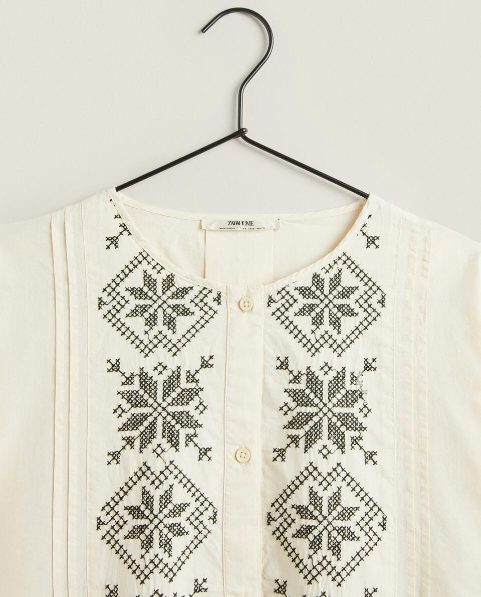 CHRISTMAS KAFTAN PYJAMA SHIRT