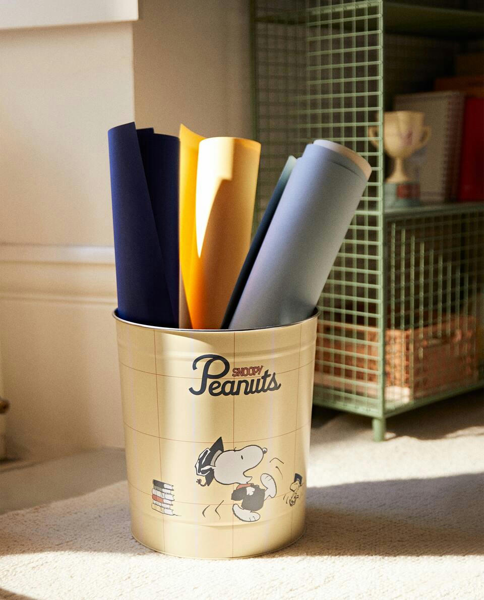 PEANUTS? WASTEPAPER BASKET