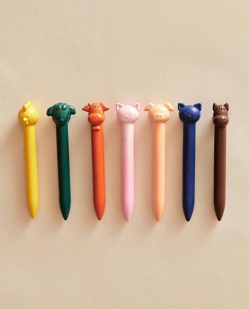 ANIMAL COLOUR CRAYONS
