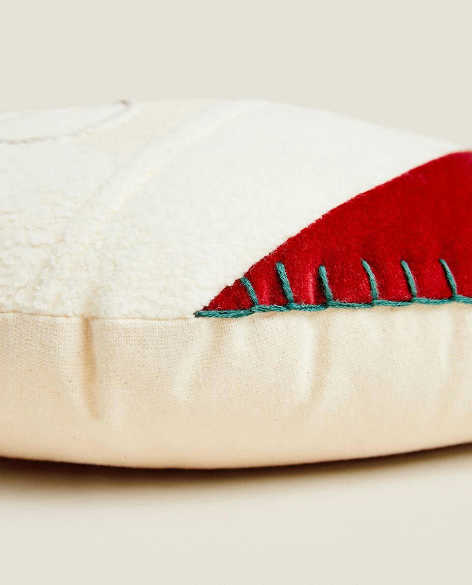 CHILDREN’S FATHER CHRISTMAS CUSHION