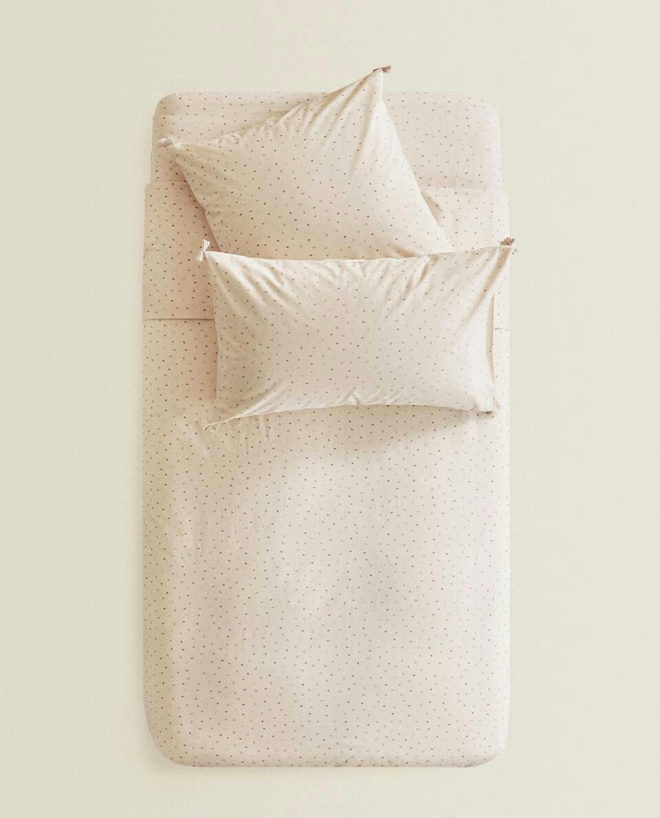 HEART PRINT DUVET COVER