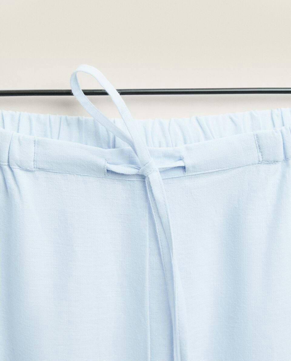 EMBROIDERED TROUSERS