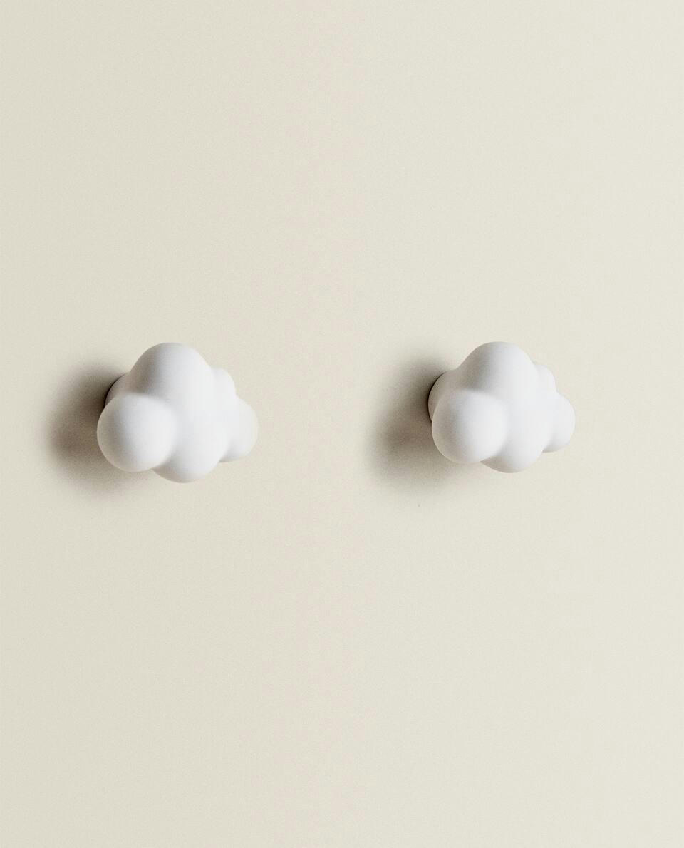 CLOUD DOOR KNOB (PACK OF 2)