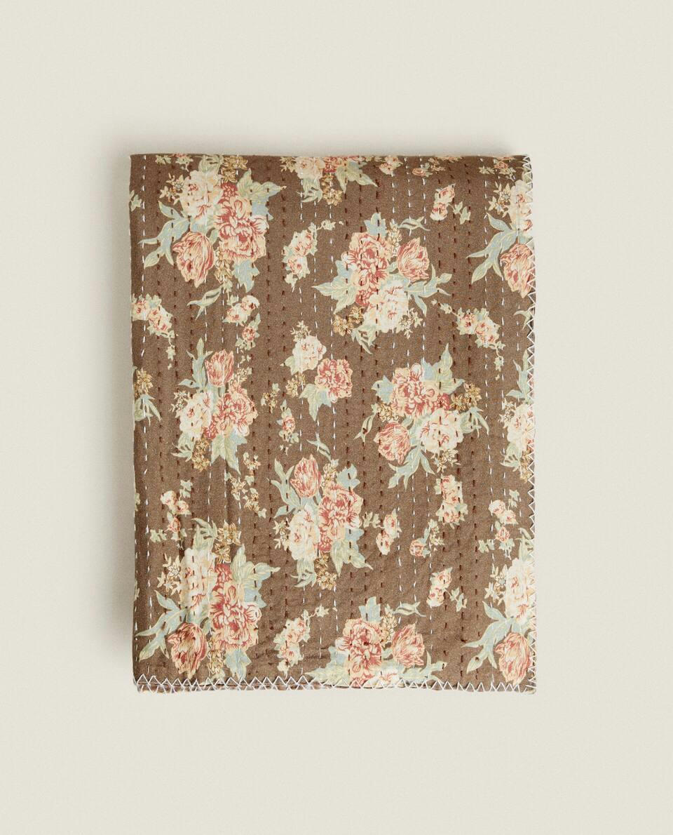 PRINTED QUILTED BLANKET